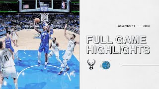 FULL GAME HIGHLIGHTS: BUCKS VS. MAGIC