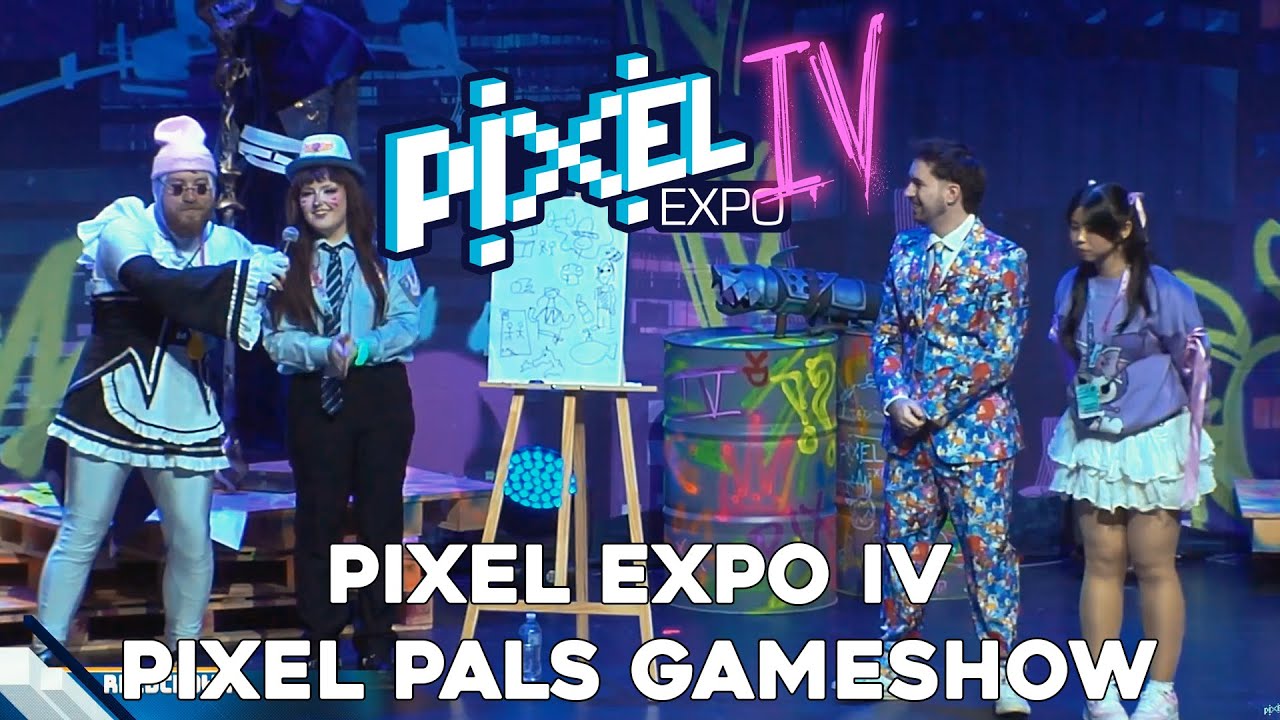 Pixel Expo IV | Pixel Pals Plays Gameshow - YouTube