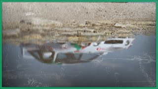 Toyota Celica GT-FOUR water reflection.
