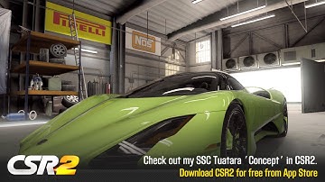 【CSR2】Tuatara "Concept" (gold), shift & tune for 7.03x