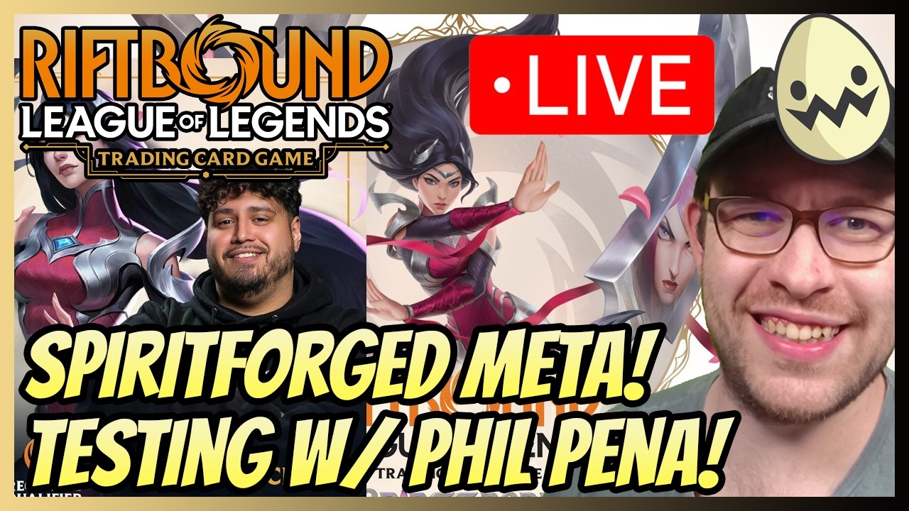 Riftbound Card Game: Spiritforged Irelia Testing w/ Phil Pena!