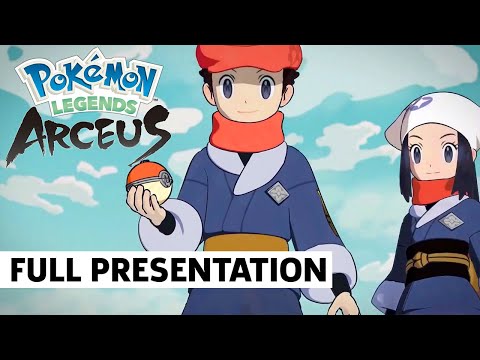 Pokemon Legends: Arceus Full Presentation (Trailer + Gameplay Breakdown)