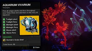 All 6 HIDDEN Collectibles in Deep Dives!! (Aquarium Vivarium Triumph)