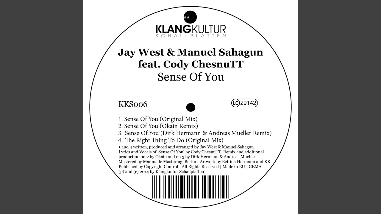 Regardez Sense of You (Dirk Hermann & Andreas Mueller Remix) sur YouTube Regardez Sense of You (Dirk Hermann & Andreas Mueller Remix) sur YouTube