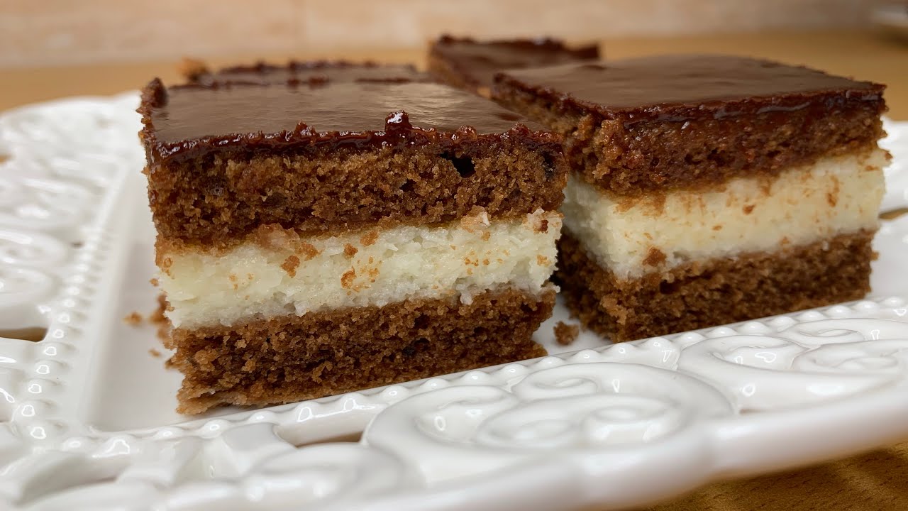 KOKOS KOCKE/ savršen kokos kolac /MJERE NA ČAŠE