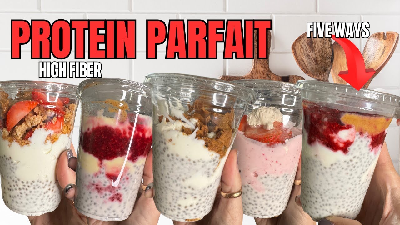 Healthy High Protein & High Fiber Breakfast Meal Prep | Menopause Weight Loss Meals