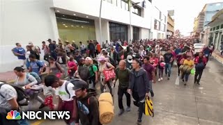 Cities struggle to shelter migrants