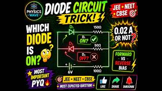 🤔 Diode Circuit Trick That Students Often Miss🔥Can You Get the Correct Answer? JEE/NEET/CBSE🎯