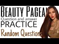 PAGEANT Question and Answer | PRACTICE | 45 seconds | Q and A