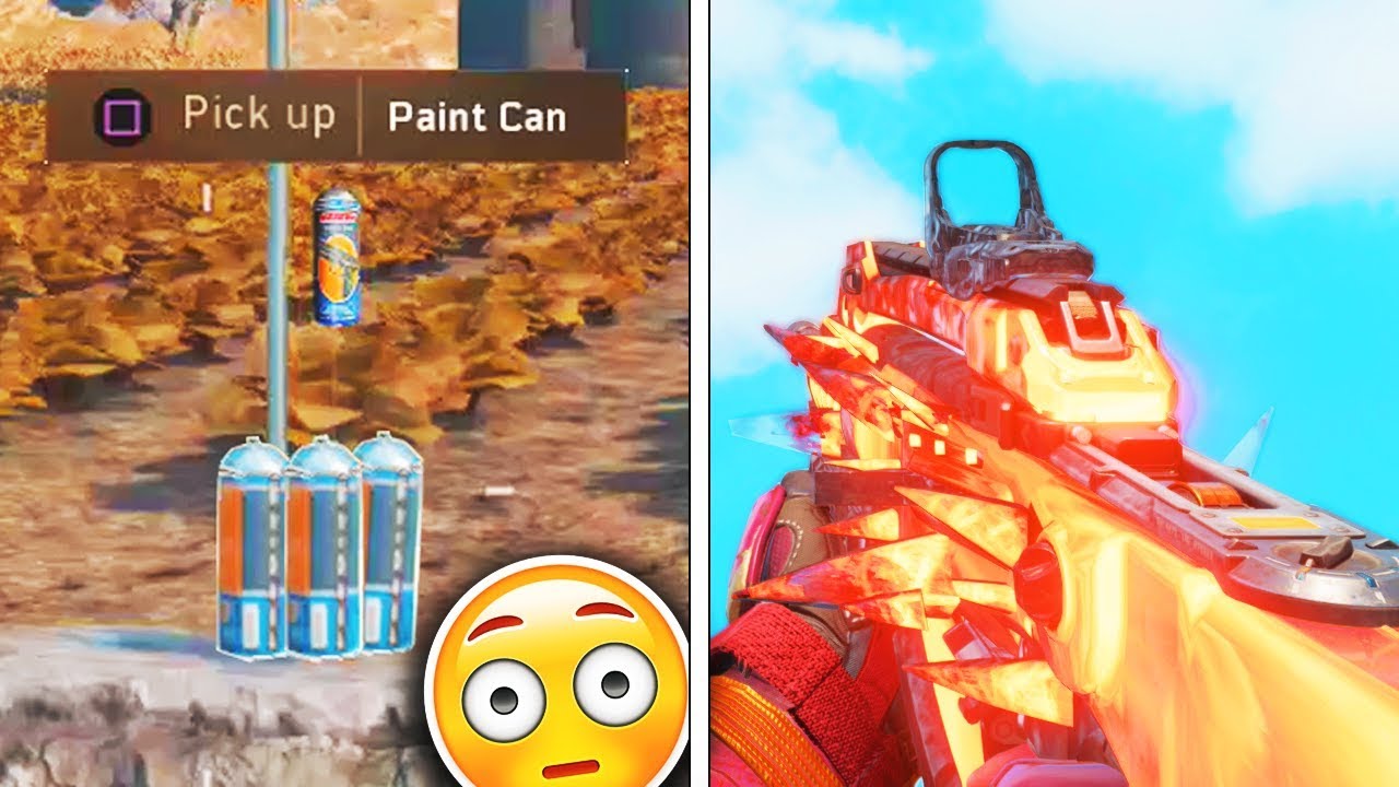 How To UNLOCK BLACKOUT CAMOS & Where To Find Paint Cans! - YouTube