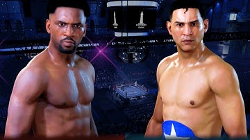Nigel Benn vs Hector Camacho FULL FIGHT | Undisputed Boxing Game AI Simulation (CPU vs CPU)