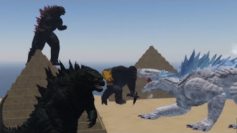 EVOLVED GODZILLA, VS KONG, VS DAGON, VS SHIMO! (Age Of Titans)