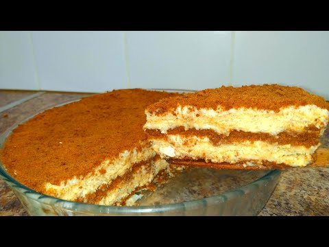 Торт Без ВЫПЕЧКИ за 15 минут! Самый Вкусный и Простой Рецепт! Торт Просто Тает во рту