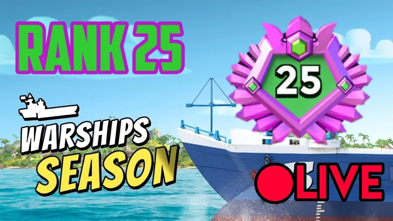 Boom Beach Warships Season 13 Rank 25 3 Days left
