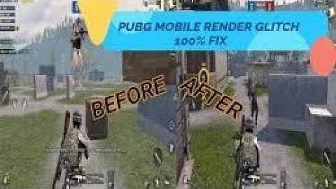 Pubg Mobile Graphics Rendering issue Fix | How To Fix Graphics Glitch Problem|FIRE GAMING ARENA