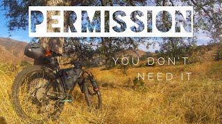 You Don't Need Permission to go Bikepacking by Outthereinit 1,679 views 4 years ago 7 minutes, 56 seconds