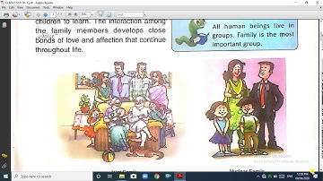 DAV CLASS 5 SST CHAPTER 1 IMPORTANCE OF FAMILY LECTURE - 1