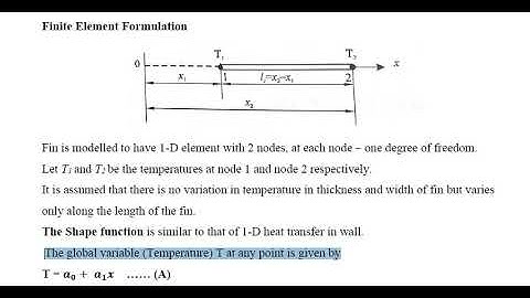 FEA 17ME61  Module 4  6  Heat  transfer in Fins