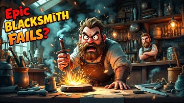 WORST Blacksmith Ever? Epic Fails in My Little Blacksmith Shop