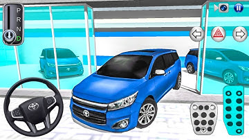 New Toyota Innova MPV in The Showroom - 3D Driving Class 2025 - Android IOS Car Game Gameplay