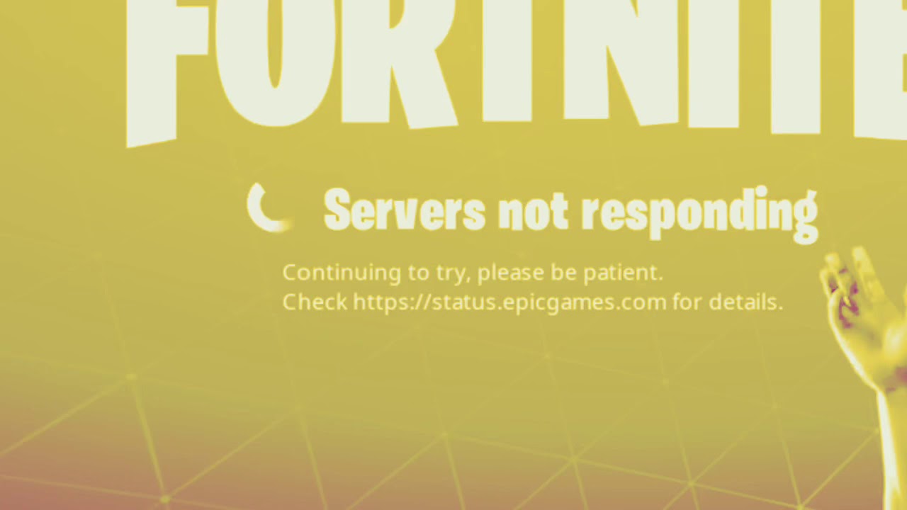 Fortnite Server Down Status