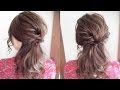 ☆三つ編みクルリンパ☆大人可愛いヘアアレンジ【Tecchannel】