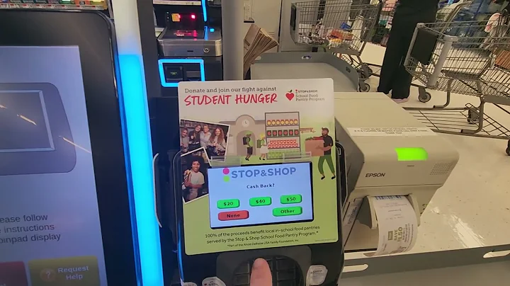 Toshiba Self Checkout at Stop & Shop in West Babylon (W. Montauk Hwy.), NY