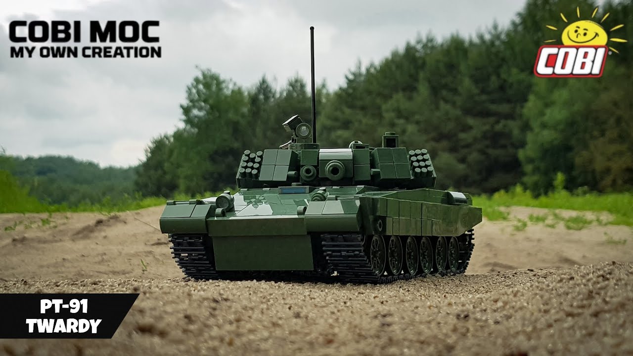 PT-91 Twardy - COBI (MOC) - HISTORIA & PREZENTACJA MODELU