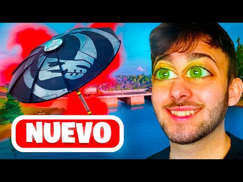 conseguí el NUEVO paraguas BESKAR de fortnite en mi primera partida