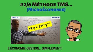 #2/6# Microéconomie - Méthode TMS (Taux Marginal de Substitution)