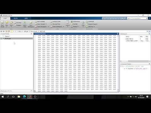 Tutorial membaca citra, mengetahui ukuran citra dan menampilkan citra pada aplikasi MATLAB