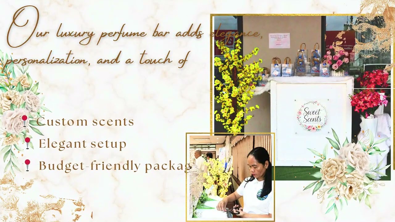 Sweet Scents Perfume Bar- is now accepting 2026 events