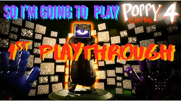 Poppy Playtime Chapter 4 FIRST PLAYTHROUGH - Safe Haven - Part 1 (No Commentary Gameplay) 🔴 LIVE NOW