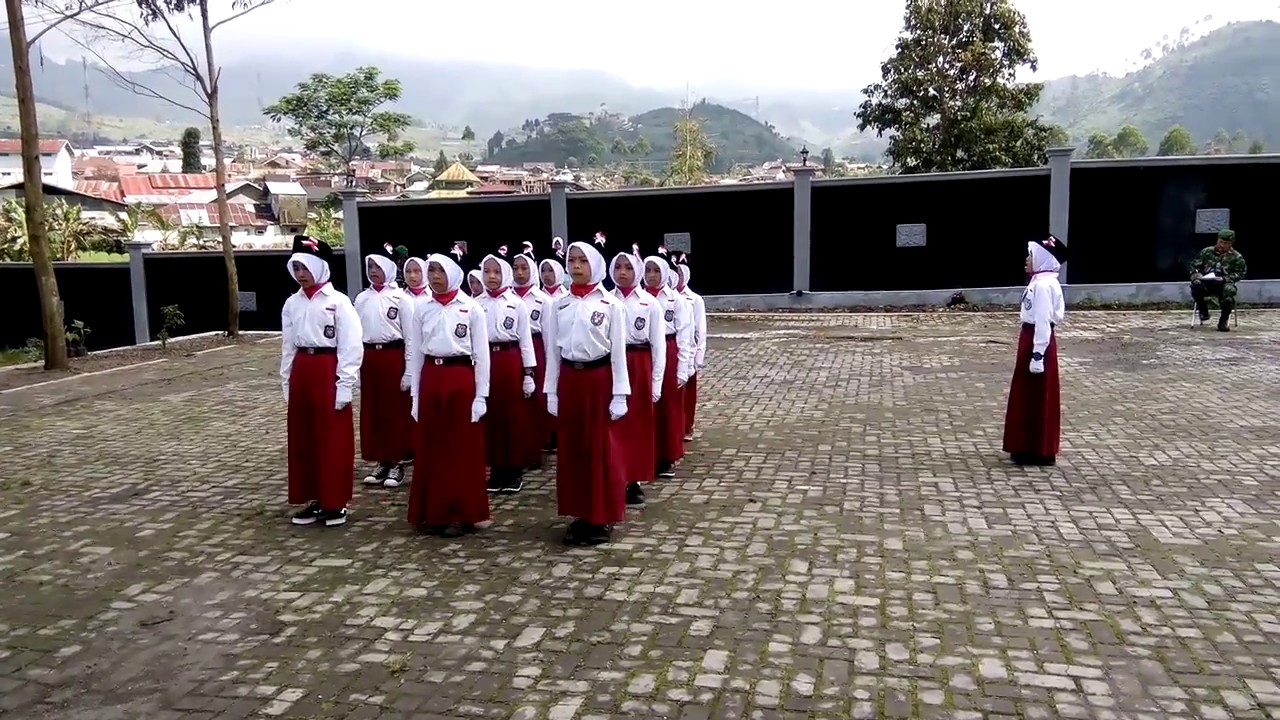 Juara PBB Tingkat SD MI dilatih Koramil