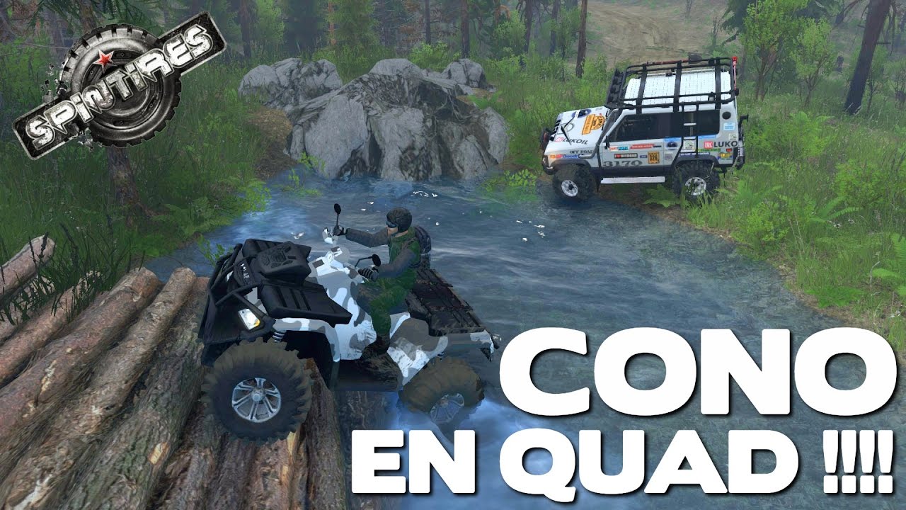 [SPINTIRES] CONO EN QUAD  