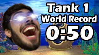 Insaniquarium Tank 1 Speedrun (0:50 WR)