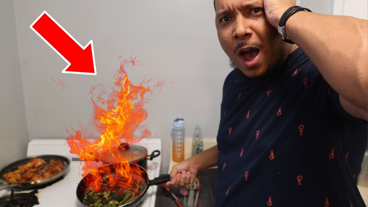 Cooking DISASTER! I Almost Burned the House Down - YouTube