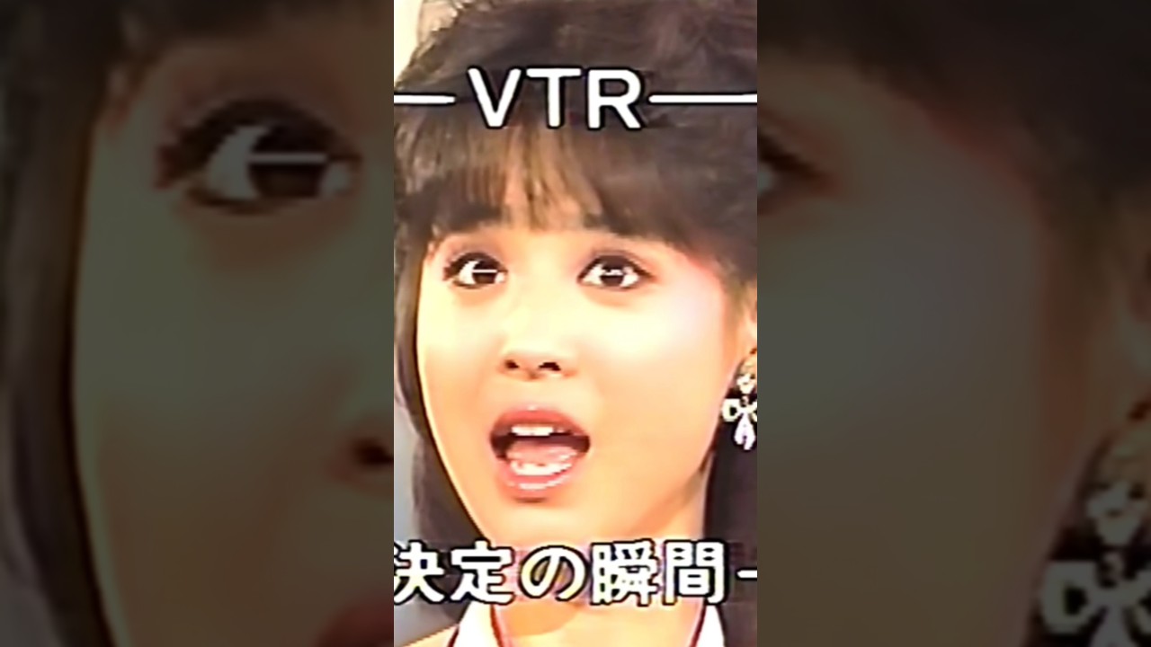 松田聖子 ガラスの林檎 1983年12月