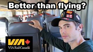 Montreal to Toronto By Train (Via Rail Economy Class)