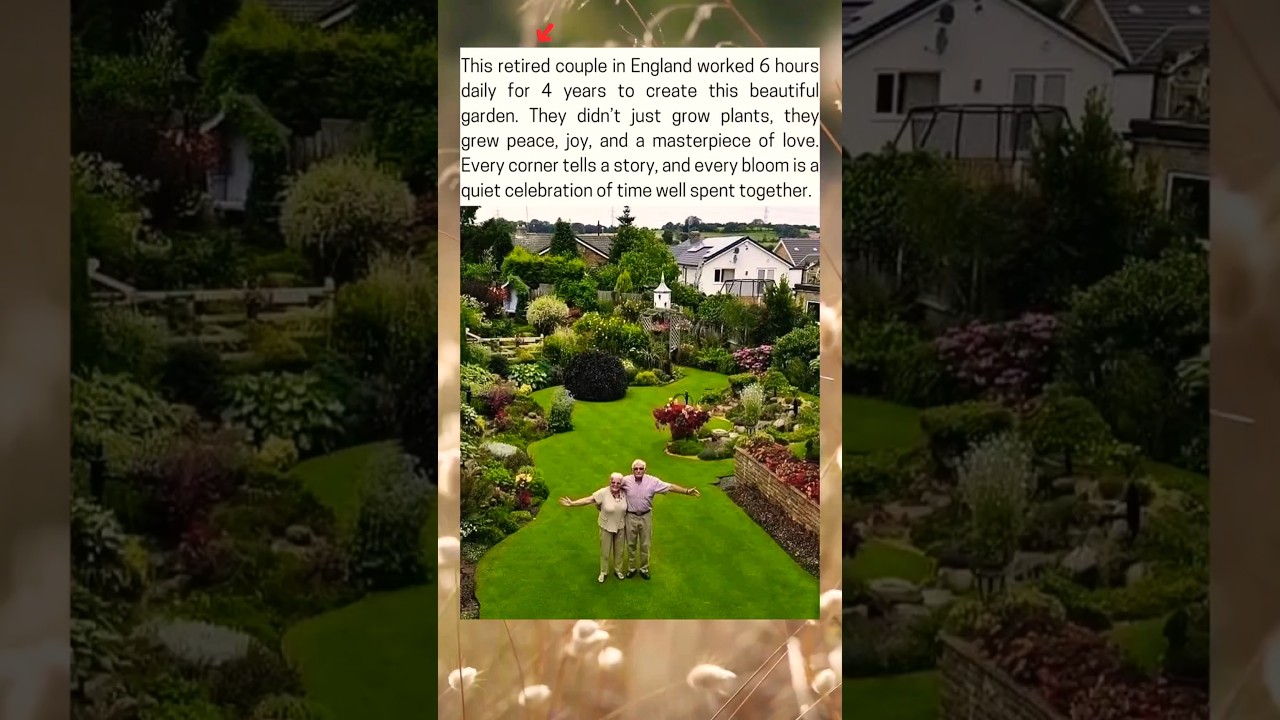 This retired couple in England worked 6 hours daily