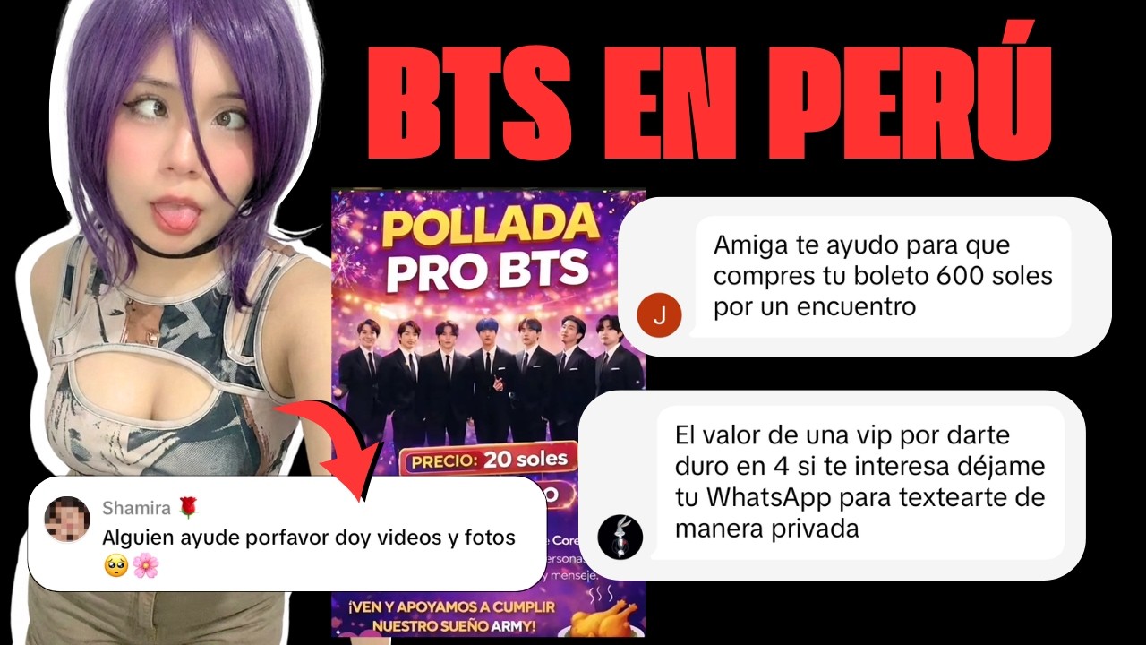 BTS VIENE A PERÚ 🇵🇪 Y ESTO YA SE SALIÓ DE CONTROL 🔥