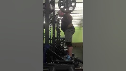 Deload Hi Bar Pause Squats - 245; 6/28/16