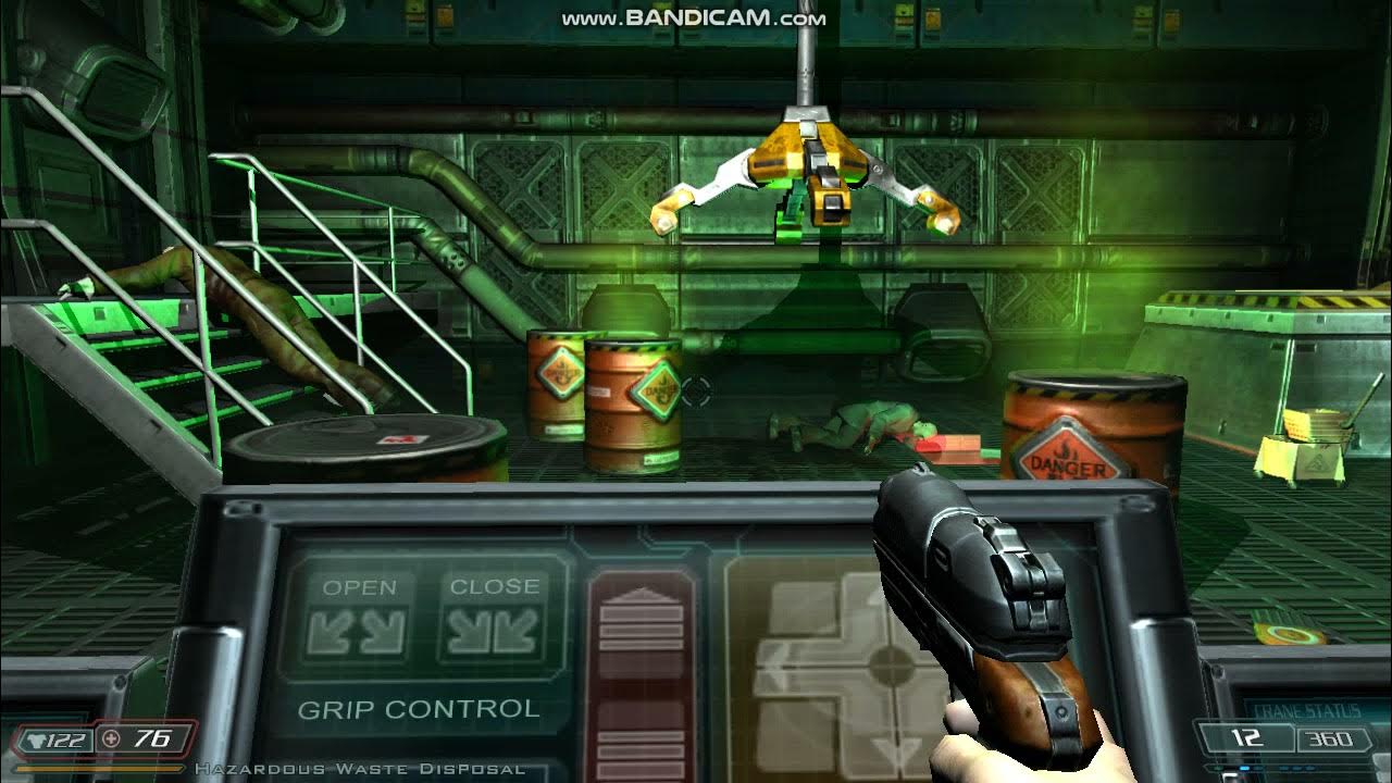 Doom 3 Hazardous Waste Disposal ambience [Rather chill asmr] YouTube