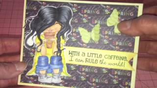 My Besties YouTube Tuesday A2 size card