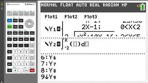 Graphing Derivatives and Antiderivatives on the TI-84 Plus CE Graphing Calculator