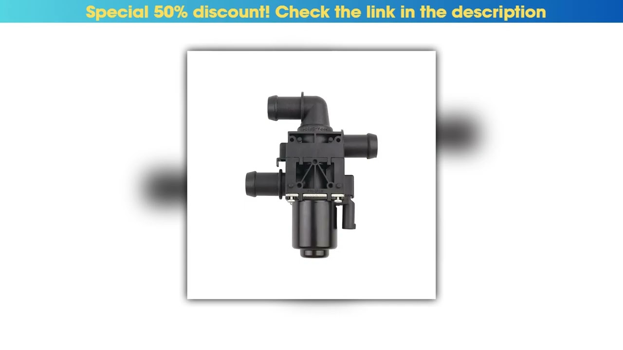 Exclusive Auxiliary Fuel Fired Heater Water Valve For Range Rover Velar/Sport Defender Discovery 5•