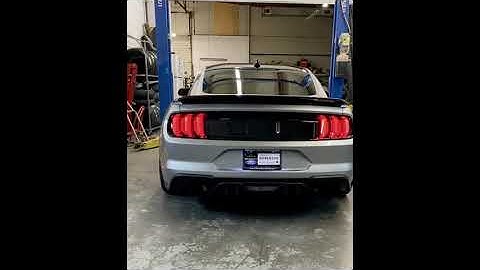 2020 Mustang GT with Active Exhaust and Corsa Helix Double XPipe
