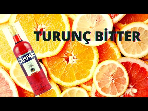 Turunç Bitter(Campari muadili)