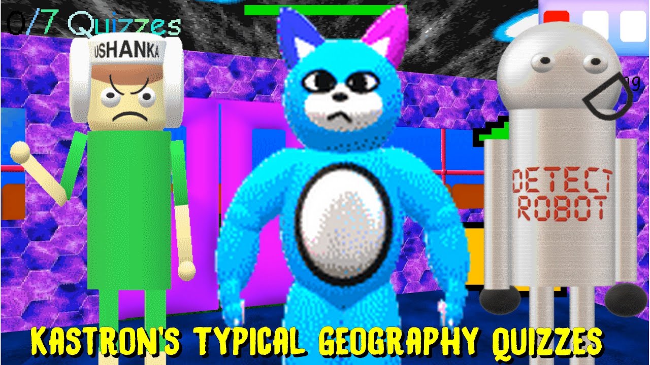 Baldi's Basics Classic - Mod - Kastron's Typical Geography Quizzes