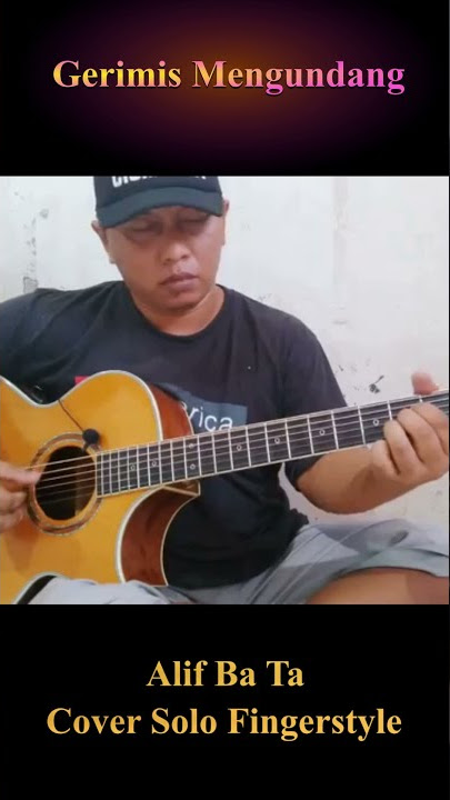 GERIMIS MENGUNDANG - SLAM | ALIF BA TA FINGERSTYLE | #shorts #alifbata #fingerstyle